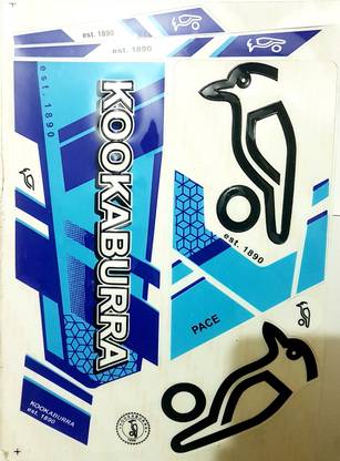 Kyrios Kookaburra 3D Embossed Bat Sticker