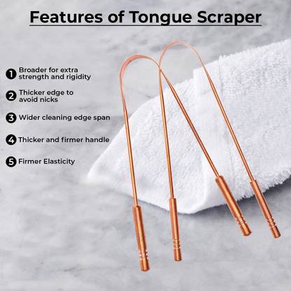 Srivi Copper Tongue Cleaner