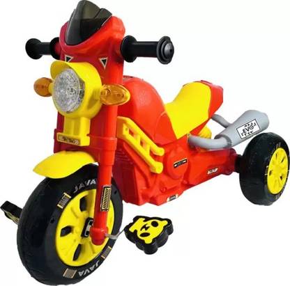 HK World Java Tricycle Nothing Like It... Stylish Java Bike Pedal Ride, Music & Lights, for Childs Tricycle