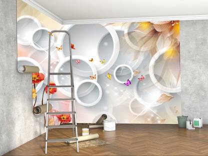 Print Panda Floral & Botanical Multicolor Wallpaper