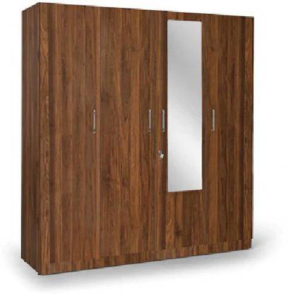 Lakdi - The Furniture Co. Wooden 2/3/4 Door & Mirror Wardrobe Solid Wood 4 Door Wardrobe