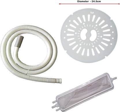 Ozonite Inlet Pipe With Dryer Spin Cover/Cap & Lint Filter For Washing Machine Washing Machine Inlet Hose