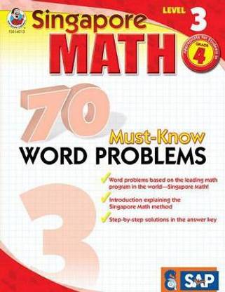 70 Must-Know Word Problems, Grade 4