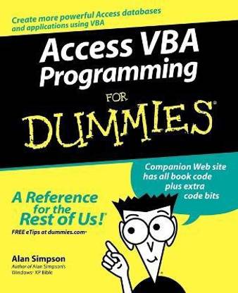Access VBA Programming For Dummies