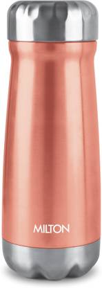 MILTON All Rounder 650 Thermosteel Hot and Cold Flask, 1 Piece, Rose Gold 610 ml Flask