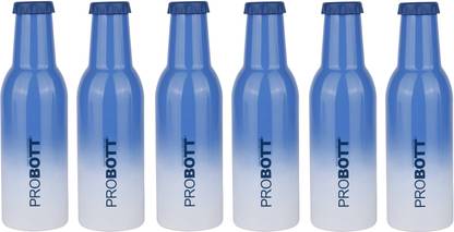 PROBOTT Thermosteel Cold Drink Vacuum Flask Each 350ml -Blue (Pack of 6) 350 ml Flask