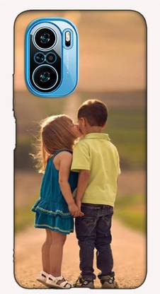 Smoky Back Cover for Poco F3, Mi Redmi K40, Mi 11X Movies Girl And Boy Back Cover