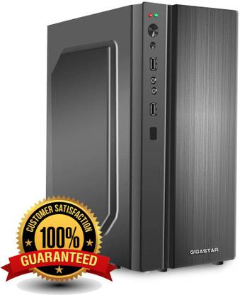 GIGASTAR GS-H55-i5-650-4GB-SSD256-HDD-320GB-WIN-10 Intel Core i5 CPU (4 GB RAM/SSD 25GB/ Integrated Graphics/320 GB Hard Disk/64 GB SSD Capacity/Windows 10 Pro (64-bit)/1 GB Graphics Memory) Gaming Tower