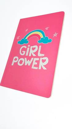 KWSTORE GIRL POWER Regular Diary UNRULED 100 Pages