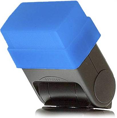 BIGWHEEL Universal Plastic Blue Diffuser Reflector Flash Bouncer Speedlight Nikon, Canon, Pentax, Sony Diffuser