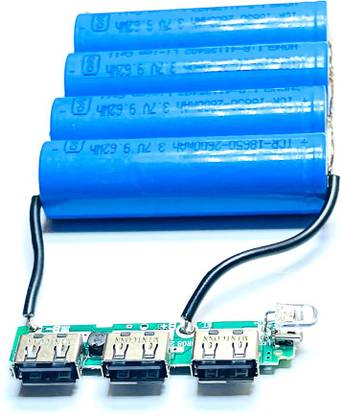 Mechanic37 DIY Power Bank 10000 mAh Working Kit 3 USB Output Electronic Components Electronic Hobby Kit