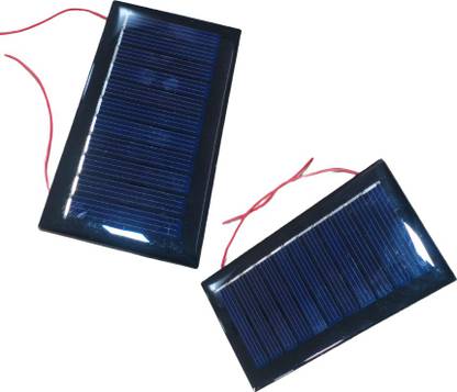 VOID Mini Solar Panel (80mm x 45mm) - 6V 100mA (0.52W Power) with Soldered Wire Educational Electronic Hobby Kit