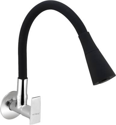 Prestige SPA Sink Cock Flex Dual Black Spout Faucet