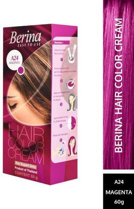 Berina Magenta Hair Color Cream , Magenta Hair Color Cream