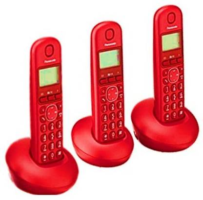 Panasonic WIRELESS INTERCOM 3 EXTENSION Corded & Cordless Landline Phone