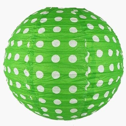 Sonali Enterprises Green Paper Hanging Lantern