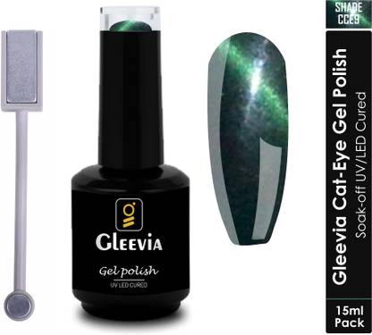 Gleevia CatEye UV Gel Polish|Magnetic Gel Polish for Professionals CCE9 15ml Combo Pack