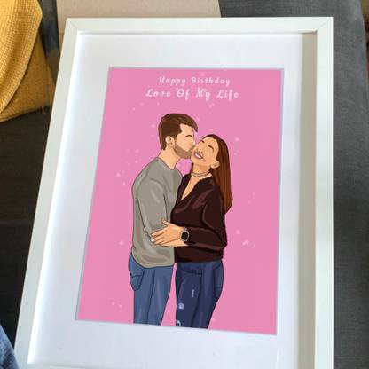 Surprise Inside Glass Wall Photo Frame