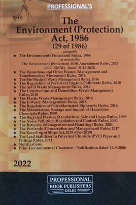Environment Protection Act Bare Act