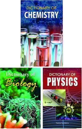 Dictionaries Books Combo - Dictionary Of Chemistry + Dictionary Of Physics + Dictionary Of Biology (Sets Of 3 Books)