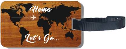 Midas Craft Hema Let's Go Luggage Travel Tag 03 Luggage Tag