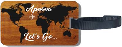 Midas Craft Apurva Let's Go Luggage Travel Tag 03 Luggage Tag