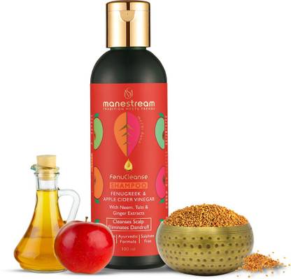 Manestream Fenucleanse Apple Cider Vinegar Anti Dandruff Shampoo