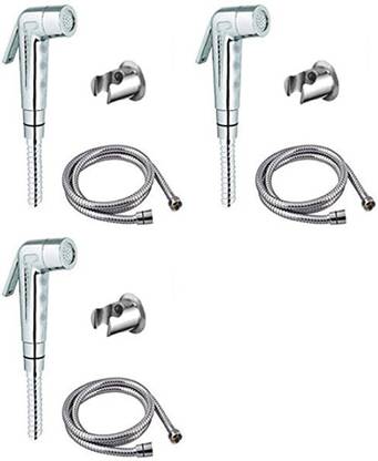 Parryware Splash health faucet with hose set of 3 pic 903010 Faucet Set