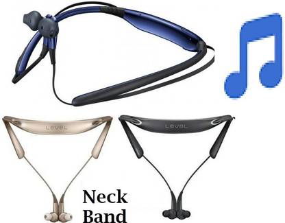Jocoto M82/(LEVEL) ULTRA Wireless Neck Band For Music Blue only(pack of 1) Smart Headphones