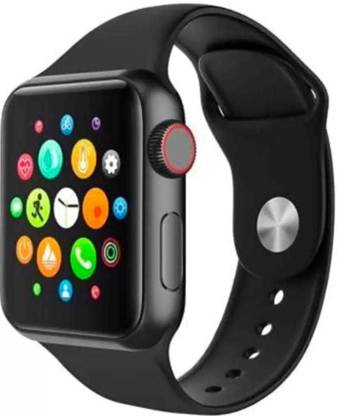 Gazeet T500 Bluetooth Calling Function Smartwatch (Black, White Strap, 44) Smartwatch