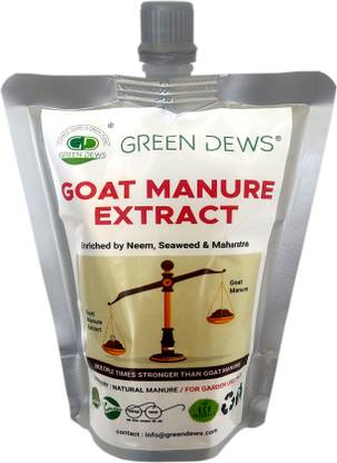 Green Dews GOAT MANURE EXTRACT LIQUID FERTILIZER MULTIPLE TIMES STRONGER THAN GOAT MANURE Fertilizer