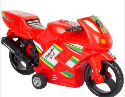TOY RK SHINE PULL BACK BIKE