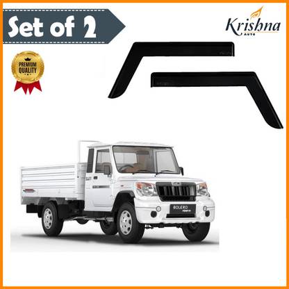 KRISHNA AUTO For Non-convertibles Front, Rear Wind Deflector