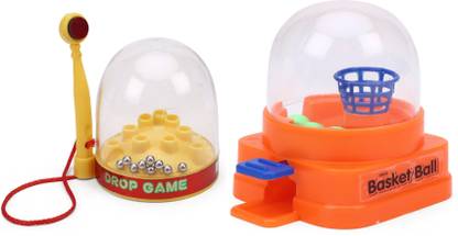 वर्गो टॉयज Mini Basketball & Drop Game (Combo)