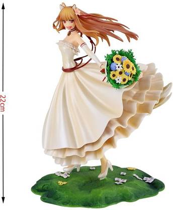 jasicnytum Spice and Wolf Holo Wedding Dress Action Figure