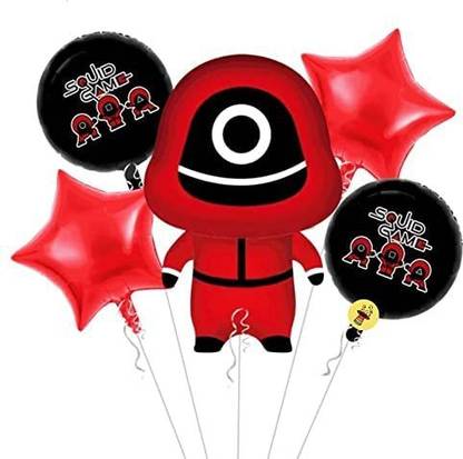 Lighter House Printed S GAME FOIL BALLOONS (05 Pcs.) Balloon