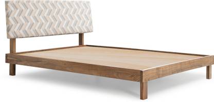 FURLENCO Bordo Brand New Solid Wood Queen Bed