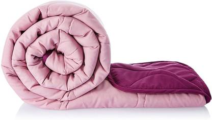 ULA Striped Double AC Blanket for  AC Room