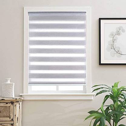 trc Roller Blind Hand Drawn In Window