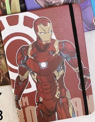 LuvvyTuffy Ironman A5 Diary Ruled 50 Pages