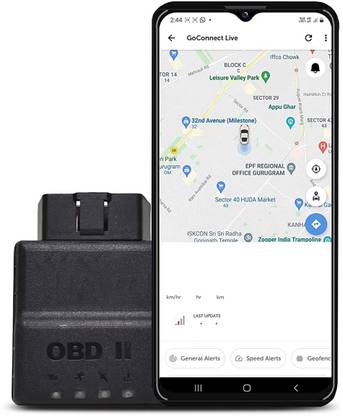 GoMechanic GoConnect OBD Car Tracker, Car Health and Mileage Monitoring GPS Device