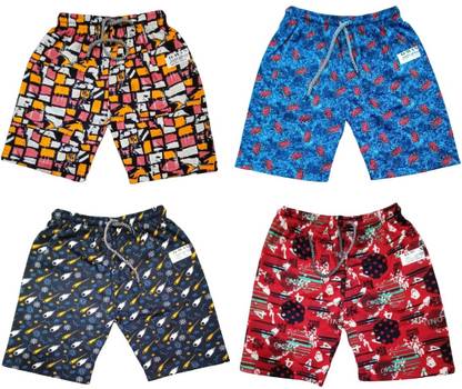 Short For Boys Casual Printed Hosiery
