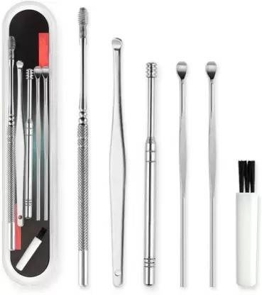 Tgytryrf 5PCS/SET Ear Wax Removal Kit Electric Ear Cleaner