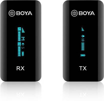 BOYA BY-XM6-S1 UPPER PREMIUM Wireless Microphone With 3.5 mm TRS Output & MIC/LINE IN Jack