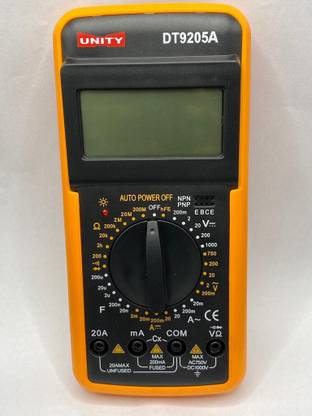 Maneesh Electronics Digital Multimetre With LCD AC/DC Ammeter Resistance Capacitance Digital Multimeter