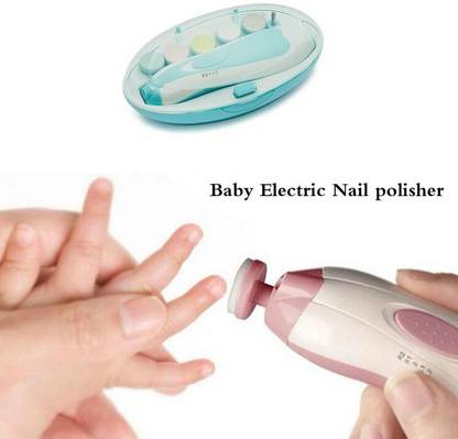 ND BROTHERS Baby , Upgraded Electric Baby Nail Clipper,File with LED Light(Multicolor)