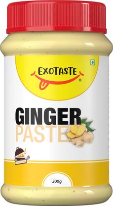 EXOTASTE Ginger Paste for Cooking/Natural Processed Non-Preservatives 200g Adruk Chutney