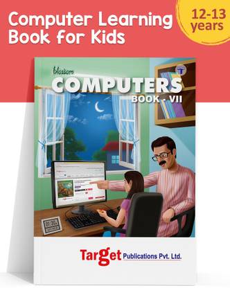 Blossom Basic Knowledge Of Computer Learning Book For Kids | Level 7 | Knowledge On Powerpoint, QBASIC And Introduction To MS Access, Virus, E-Commerce And Adobe Flash