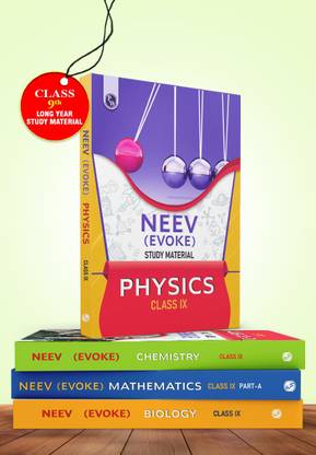 Evoke - Class 9th Study Material |PHYSICS WALLAH Complete 5 Book Set Study Material For Class 9th