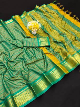 Self Design Banarasi Jacquard, Pure Silk Saree